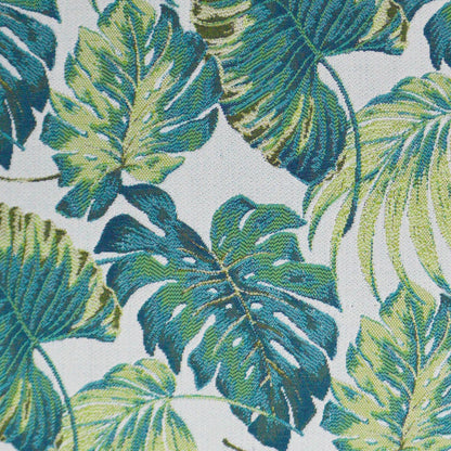 D.V. KAP HOME   12" x 24" Outdoor Sunpalm Lumbar Pillow Tropical Palm Leaf    - OD-287-1224