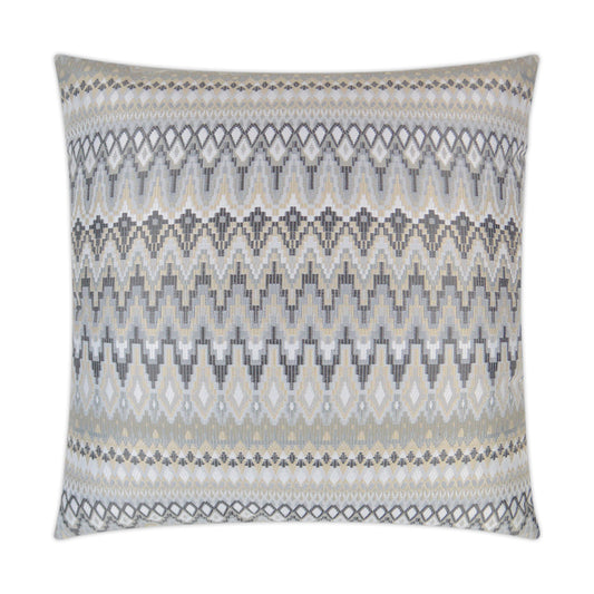 D.V. KAP HOME   22" x 22" Outdoor Kitty Pillow Tribal    - OD-298-2222