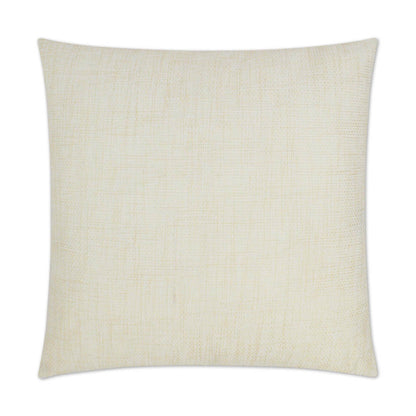 D.V. KAP HOME   22" x 22" Outdoor Double Trouble Pillow - Linen     - OD-305-L-2222