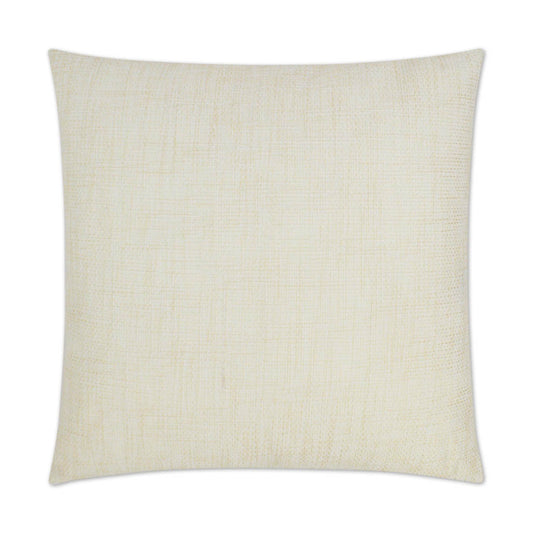 D.V. KAP HOME   22" x 22" Outdoor Double Trouble Pillow - Linen     - OD-305-L-2222