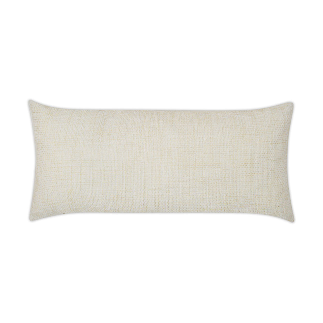 D.V. KAP HOME   12" x 24" Outdoor Double Trouble Lumbar Pillow - Linen     - OD-306-L-1224