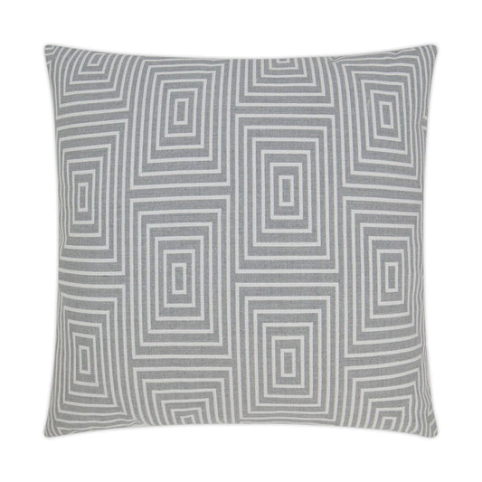 D.V. KAP HOME   22" x 22" Outdoor Sun Estelle Pillow Geometric    - OD-311-2222