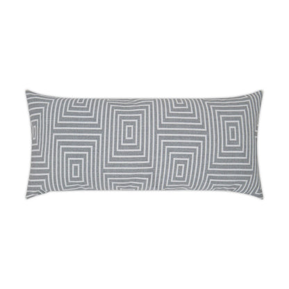 D.V. KAP HOME   12" x 24" Outdoor Sun Estelle Lumbar Pillow Geometric    - OD-312-1224