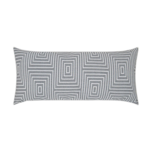 D.V. KAP HOME   12" x 24" Outdoor Sun Estelle Lumbar Pillow Geometric    - OD-312-1224