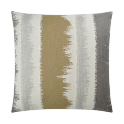 D.V. KAP HOME   22" x 22" Outdoor Awaken Pillow - Sparrow Abstract, Ikat    - OD-317-S-2222