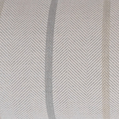 D.V. KAP HOME   12" x 24" Outdoor Sterling Lumbar Pillow - Cotton Stripes    - OD-324-C-1224