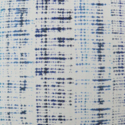 D.V. KAP HOME   22"x22" Outdoor Mizu Pillow - Indigo Abstract    - OD-325-I-2222