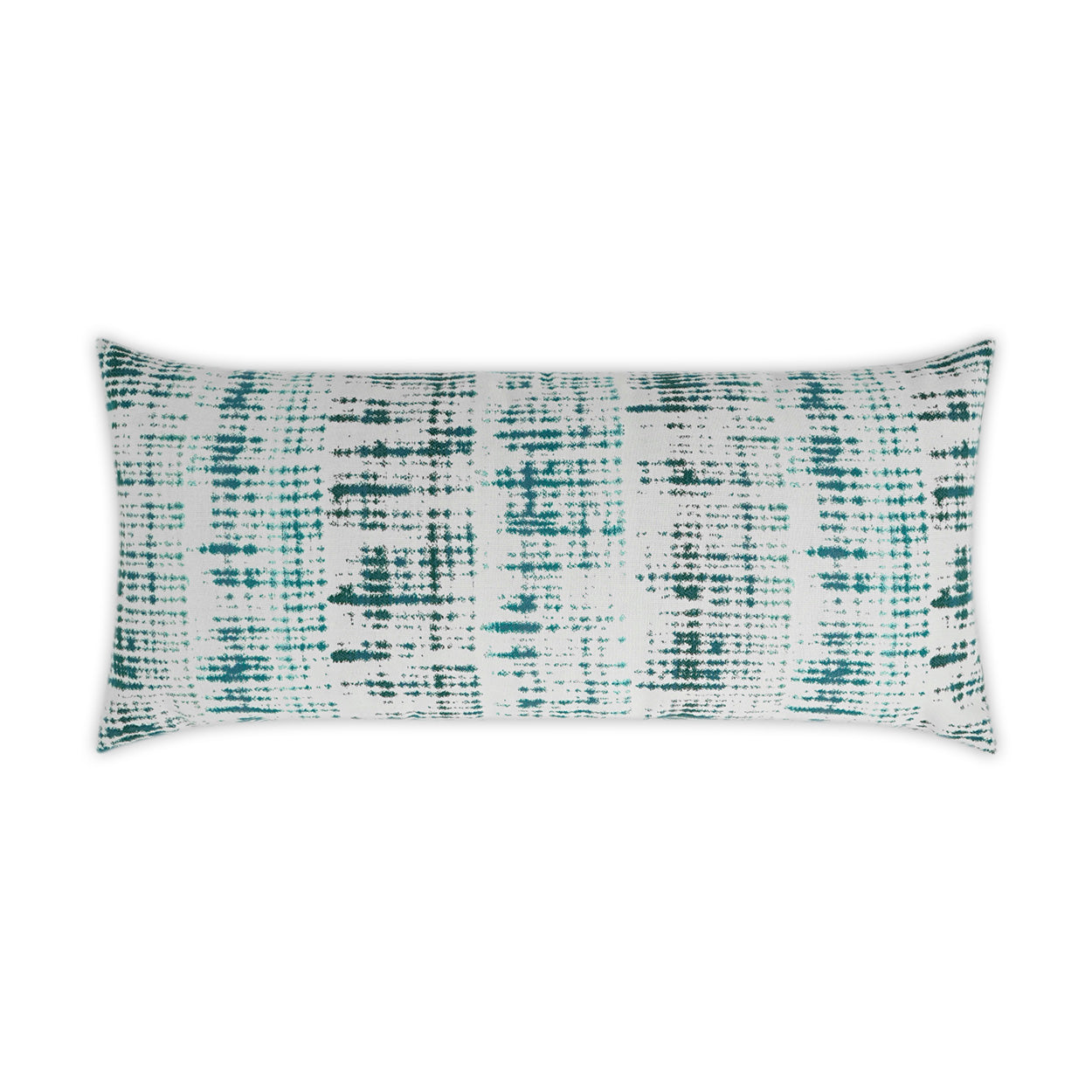 D.V. KAP HOME   12"x24" Outdoor Mizu Lumbar Pillow - Pacific Abstract    - OD-326-P-1224
