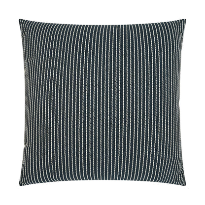 D.V. KAP HOME   22" x 22" Outdoor Linus Pillow - Indigo     - OD-330-I-2222