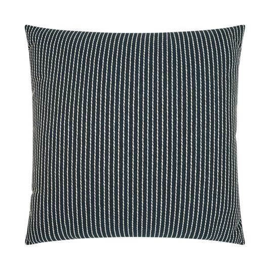 D.V. KAP HOME   22" x 22" Outdoor Linus Pillow - Indigo     - OD-330-I-2222