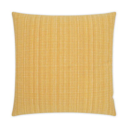 D.V. KAP HOME   22" x 22" Outdoor Fiddledidee Pillow - Gold     - OD-332-G-2222