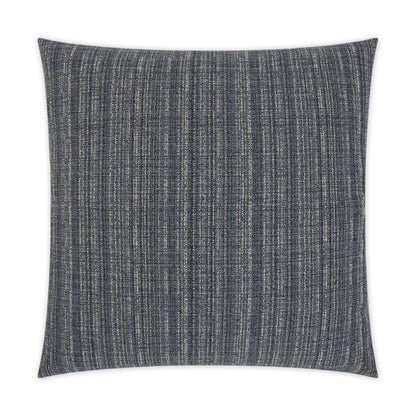 D.V. KAP HOME   22" x 22" Outdoor Fiddledidee Pillow - Navy     - OD-332-N-2222