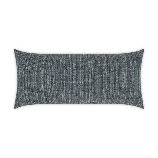 D.V. KAP HOME   12" x 24" Outdoor Fiddledidee Lumbar Pillow - Navy     - OD-333-N-1224