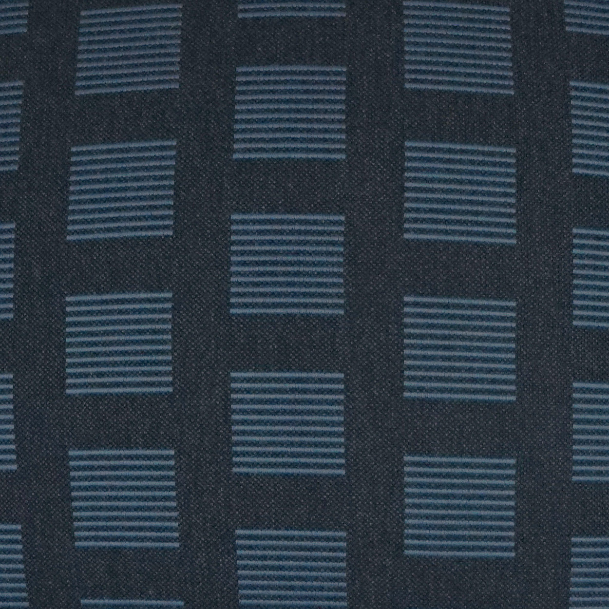 D.V. KAP HOME   22" x 22" Outdoor Novara Pillow - Indigo Geometric, Transitional    - OD-344-I-2222