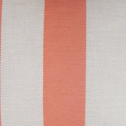 D.V. KAP HOME   22" x 22" Outdoor Carlsbad Pillow - Guava Stripes, Traditional    - OD-350-G-2222