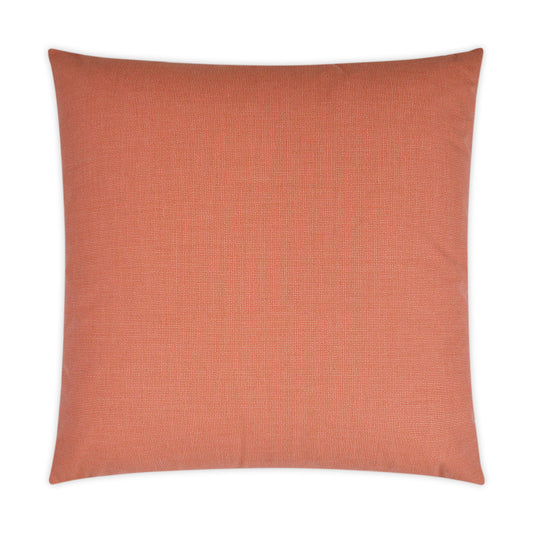 D.V. KAP HOME   22" x 22" Outdoor Bliss Pillow - Guava Solid    - OD-352-G-2222