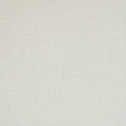 Cream-beige outdoor pillow with linen-solid woven fabric and a fine grid texture; 22" x 22