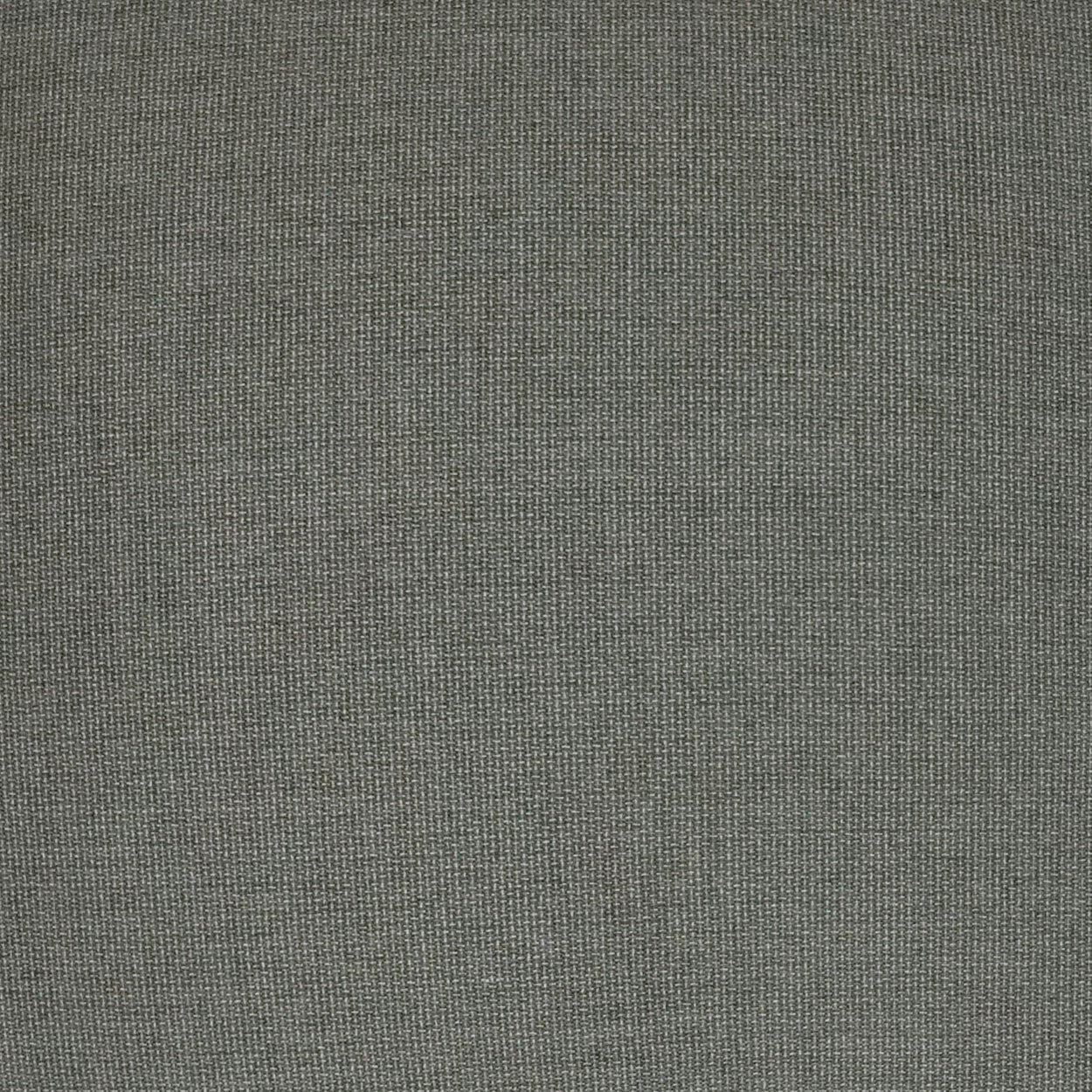 Gray-green woven fabric texture close-up, fine weave suitable for upholstery or curtains.