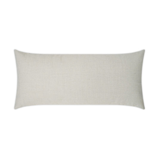 D.V. KAP HOME   12" x 24" Outdoor Bliss Lumbar Pillow - Linen Solid    - OD-353-L-1224