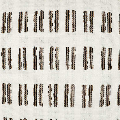 D.V. KAP HOME   22" x 22" Outdoor Saybrook Pillow - Natural Transitional, Geometric    - OD-354-N-2222