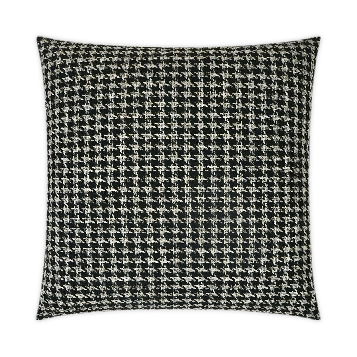 D.V. KAP HOME   22" x 22" Outdoor Maxim Pillow - Black Traditional    - OD-358-B-2222