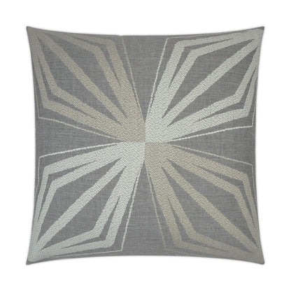 D.V. KAP HOME   20" x 20" Outdoor Brink Pillow - Stone Transitional, Geometric    - OD-363-B-2020