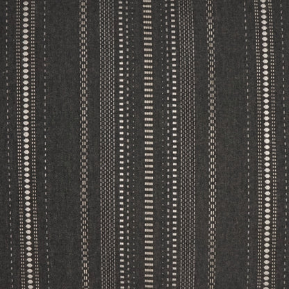 D.V. KAP HOME   22" x 22" Outdoor Copeland Pillow - Onyx Stripes, Global    - OD-365-O-2222