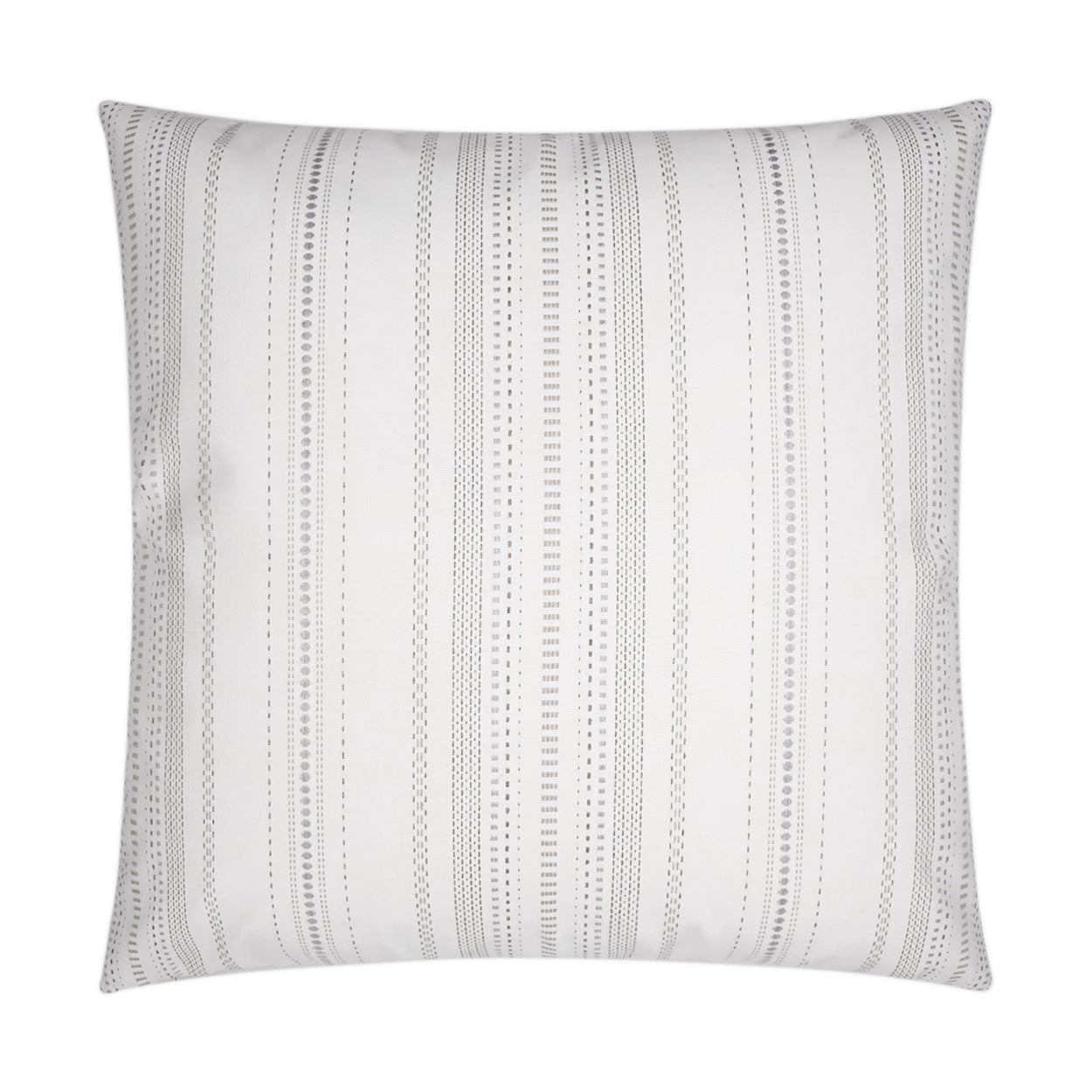 D.V. KAP HOME   22" x 22" Outdoor Copeland Pillow - Salt Stripes, Global    - OD-365-S-2222