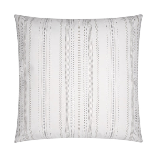 D.V. KAP HOME   22" x 22" Outdoor Copeland Pillow - Salt Stripes, Global    - OD-365-S-2222