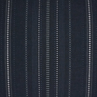 D.V. KAP HOME   12" x 24" Outdoor Copeland Lumbar Pillow - Midnight Stripes, Global    - OD-366-M-1224