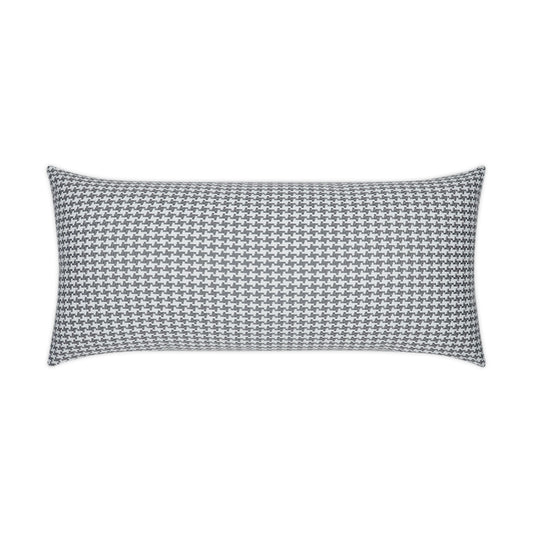 D.V. KAP HOME   12" x 24" Outdoor Bedford Lumbar Pillow - Stone Traditional    - OD-368-S-1224
