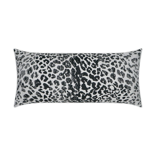 D.V. KAP HOME   12" x 24" Outdoor Katoo Lumbar Pillow - Charcoal Animal    - OD-371-C-1224
