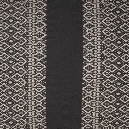 D.V. KAP HOME   22" x 22" Outdoor Upton Pillow - Black Global    - OD-372-B-2222