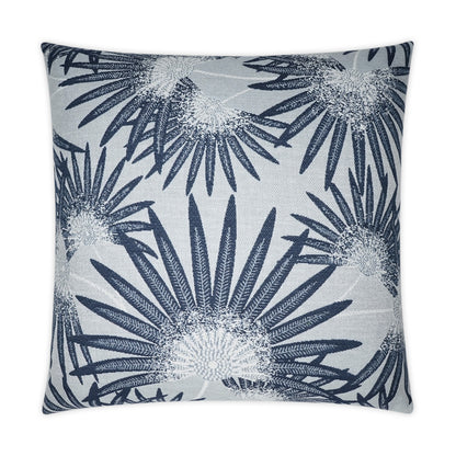 D.V. KAP HOME   22" x 22" Outdoor Etta Pillow - Harbor Beach, Floral    - OD-375-H-2222