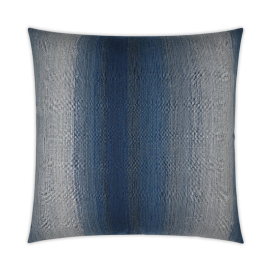 D.V. KAP HOME   22" x 22" Outdoor Meditate Pillow - Indigo Transitional, Modern    - OD-376-I-2222