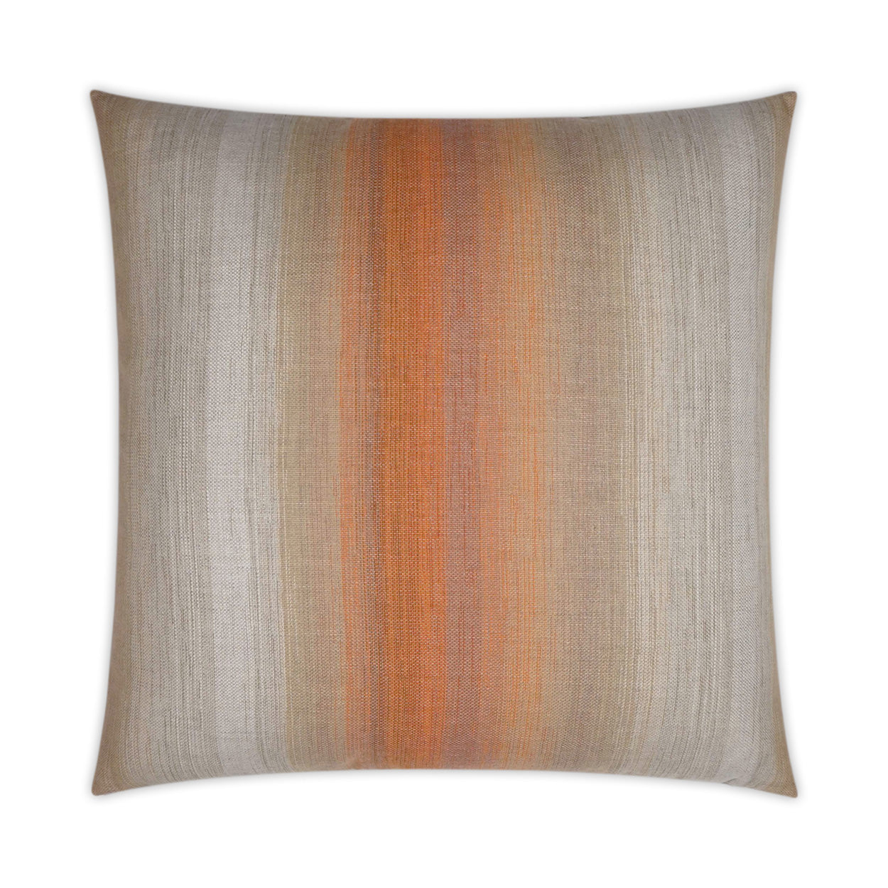 D.V. KAP HOME   22" x 22" Outdoor Meditate Pillow - Orange Transitional, Modern    - OD-376-O-2222