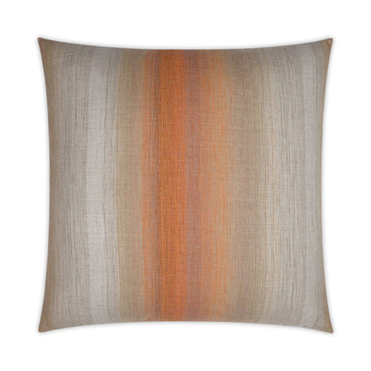 D.V. KAP HOME   22" x 22" Outdoor Meditate Pillow - Orange Transitional, Modern    - OD-376-O-2222