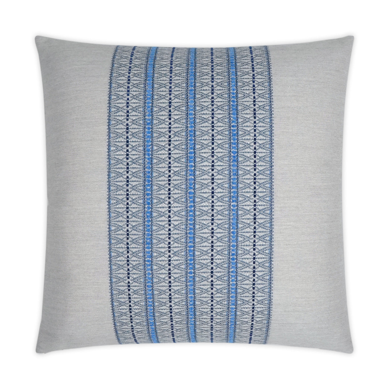 D.V. KAP HOME   22" x 22" Outdoor Vevi Pillow - Sky Global    - OD-382-S-2222