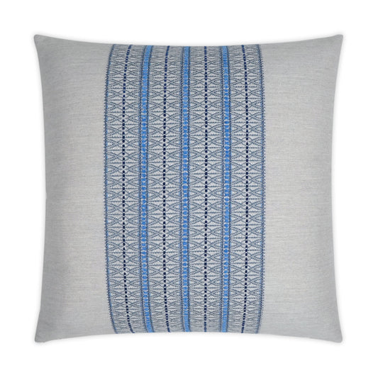 D.V. KAP HOME   22" x 22" Outdoor Vevi Pillow - Sky Global    - OD-382-S-2222