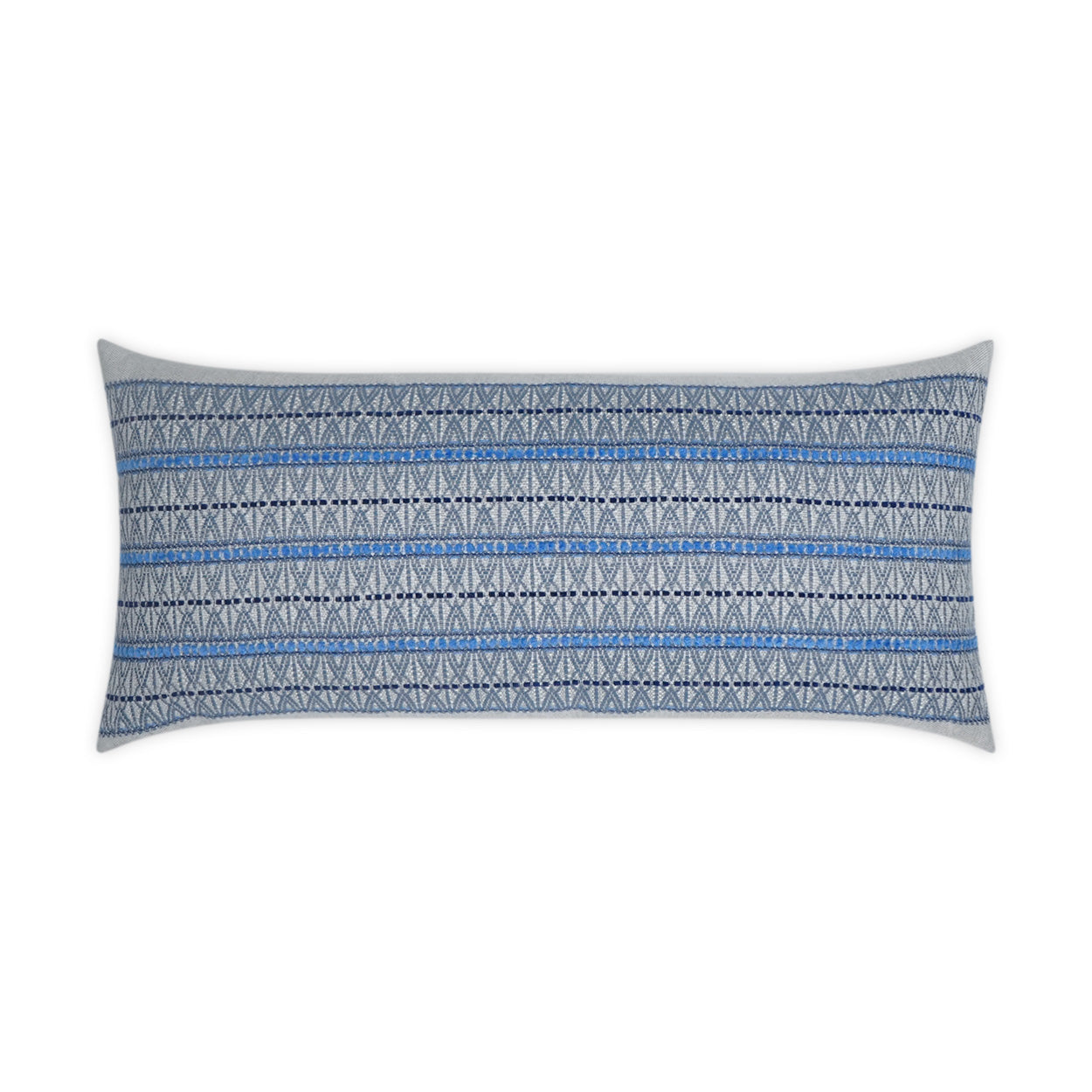 D.V. KAP HOME   12" x 24" Outdoor Vevi Lumbar Pillow - Sky Global    - OD-383-S-1224