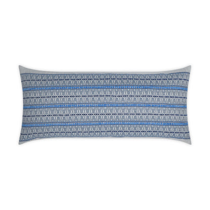 D.V. KAP HOME   12" x 24" Outdoor Vevi Lumbar Pillow - Sky Global    - OD-383-S-1224