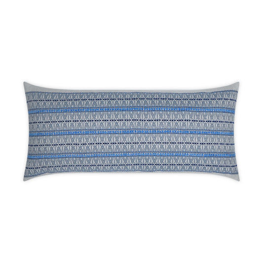 D.V. KAP HOME   12" x 24" Outdoor Vevi Lumbar Pillow - Sky Global    - OD-383-S-1224