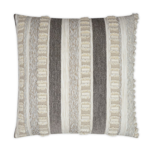 D.V. KAP HOME   22" x 22" Outdoor Teton Pillow - Linen Textured, Global    - OD-384-L-2222