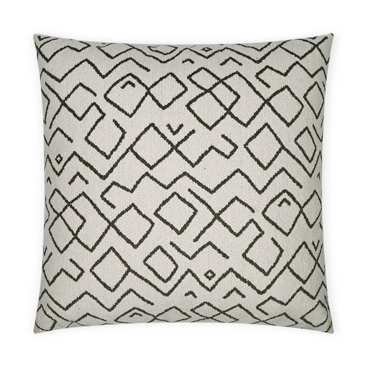D.V. KAP HOME   22" x 22" Outdoor Kraken Pillow - Natural Abstract, Global    - OD-392-N-2222