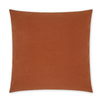 D.V. KAP HOME   22" x 22" Outdoor Sundance Duo Pillow - Orange Solid, Modern    - OD-401-O-2222