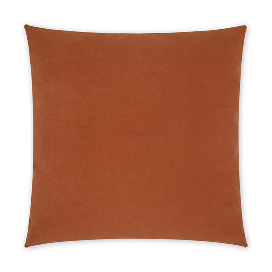 D.V. KAP HOME   22" x 22" Outdoor Sundance Duo Pillow - Orange Solid, Modern    - OD-401-O-2222