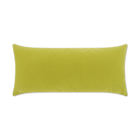 D.V. KAP HOME   12" x 24" Outdoor Sundance Duo Lumbar Pillow - Leaf Solid, Modern    - OD-402-L-1224