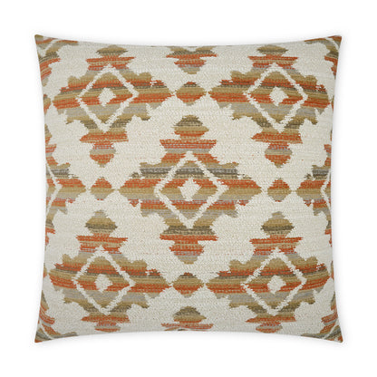 D.V. KAP HOME   22" x 22" Outdoor Elmaple Pillow - Terracotta Western Chic, Global    - OD-411-T-2222