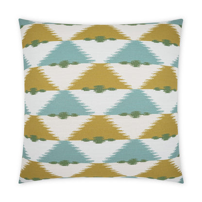 D.V. KAP HOME   22" x 22" Outdoor Duality Pillow - Capri Geometric, Transitional    - OD-416-C-2222