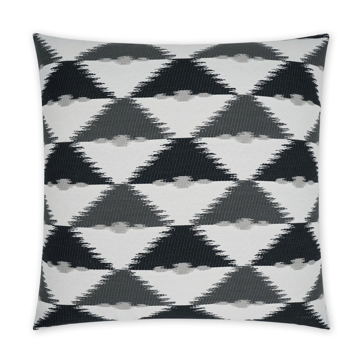 D.V. KAP HOME   22" x 22" Outdoor Duality Pillow - Domino Geometric, Transitional    - OD-416-D-2222